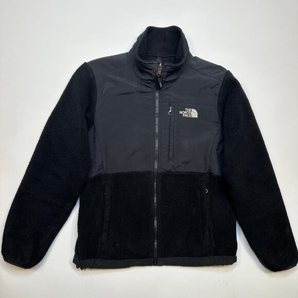 Y2K The North Face Polartec Full Zip Jacket in Black - Picture 1 of 4